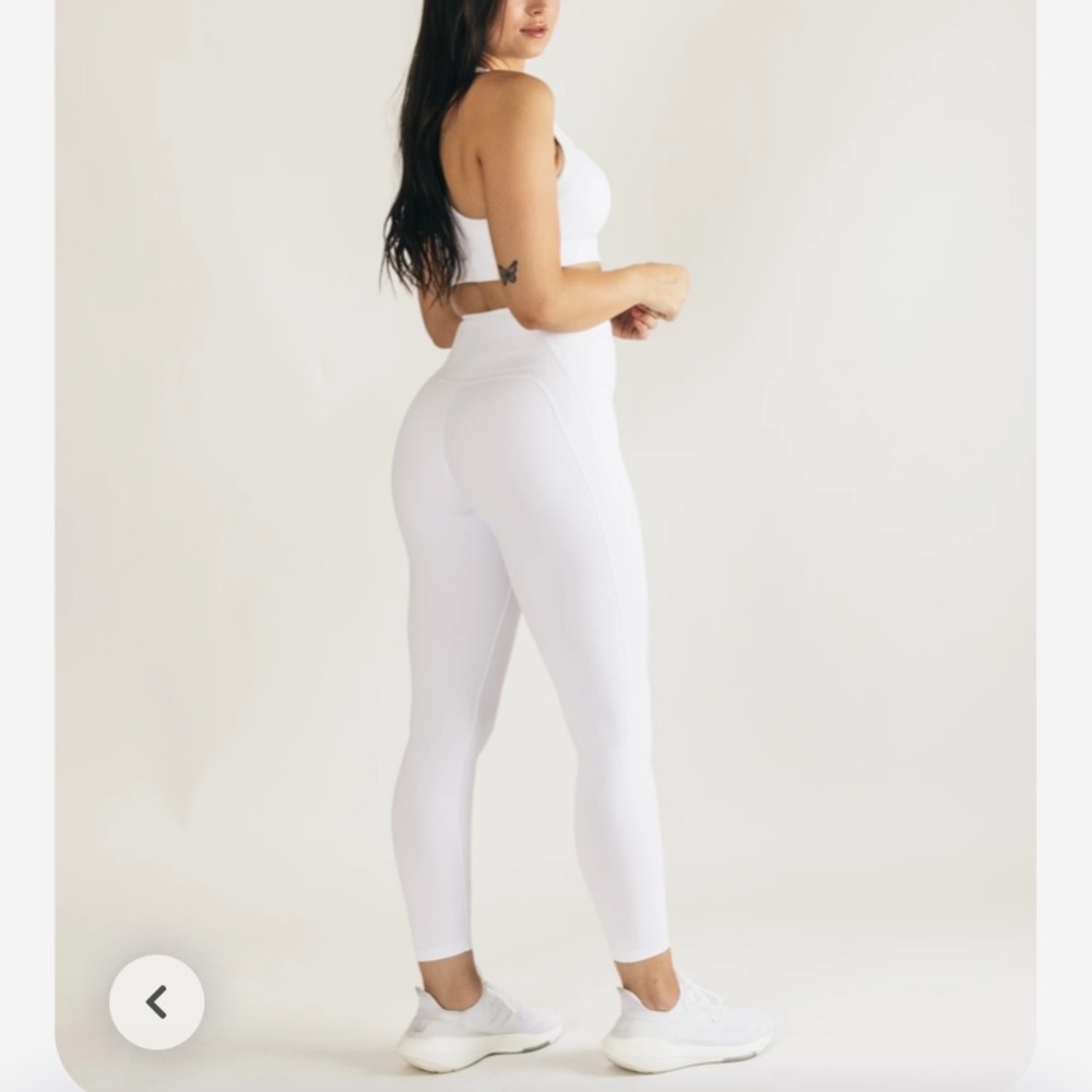 Alphalete white leggings